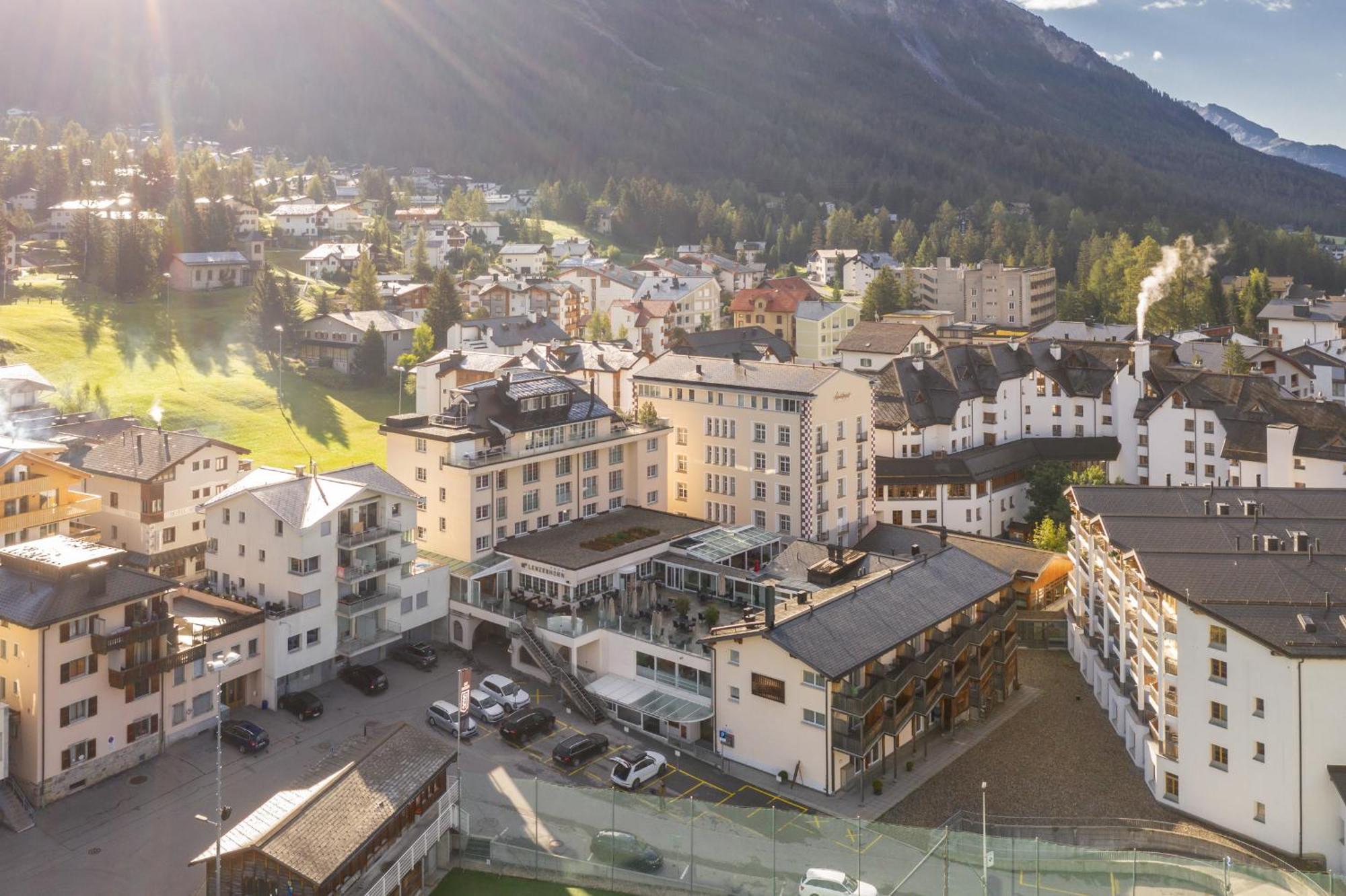 Hotel Lenzerhorn Лензерхайде Екстериор снимка